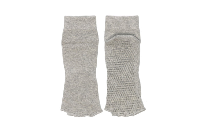 YogaToeSockBN741070_LGreyHeathLightGreyHeather_1