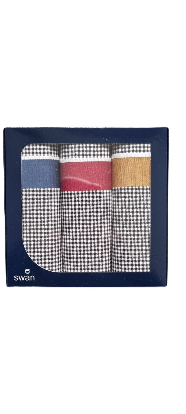 ZakdoekHeren3P538307_Zwart_WitBlauw_Rood_Beige_1