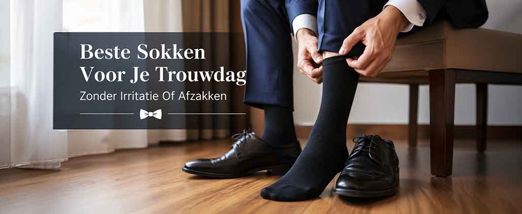 Beste Sokken Voor Je Trouwdag Zonder Irritatie Of Afzakken