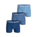 Bjorn Borg Heren Boxer Organic Cotton Stretch 3-Pack 10005539 - Jambelles