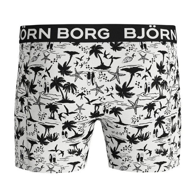 Bjorn Borg Heren Boxer Shorts BB Logo &amp; B 2P 1921-1142 - Jambelles