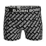 Bjorn Borg Heren Boxer Shorts BB Logo &amp; B 2P 1921-1142 - Jambelles