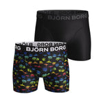Bjorn Borg Heren Boxer Shorts BB Rainbow 2P 1921-1158 - Jambelles