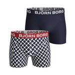 Bjorn Borg Heren Boxer Shorts Sammy BB B Square 2031-1017 - Jambelles