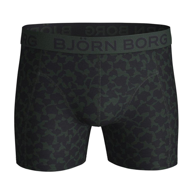 Bjorn Borg Heren Boxer Shorts Sammy BB Digital Wood 3P 2111-1085 - Jambelles