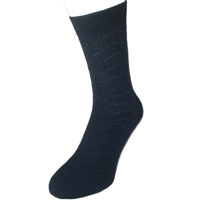 Bonnie Doon Dames Fantasie Sokken Glitter Braid Sock Bp251101 - Jambelles