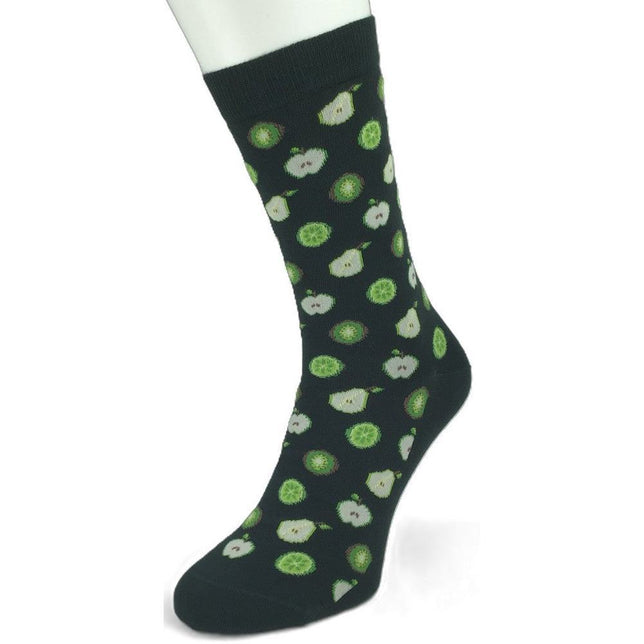Bonnie Doon Dames Fantasie Sokken Green Fruits Sock Bt991145 - Jambelles