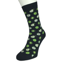 Bonnie Doon Dames Fantasie Sokken Green Fruits Sock Bt991145 - Jambelles