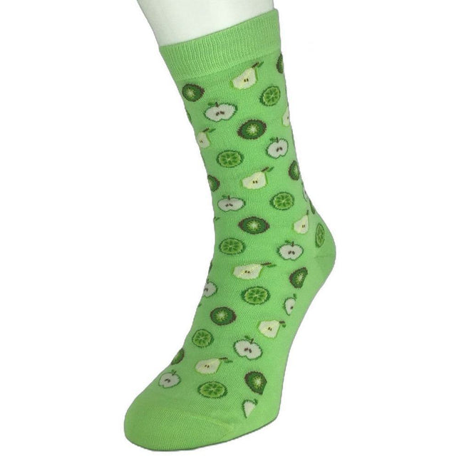 Bonnie Doon Dames Fantasie Sokken Green Fruits Sock Bt991145 - Jambelles