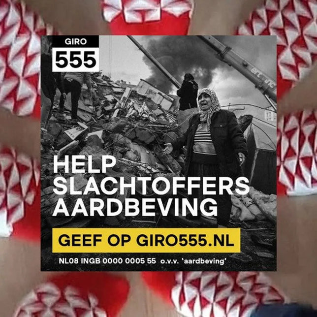 555 AKTIE Slachtoffers Aardbeving  555 Slachtoffers aardbeving