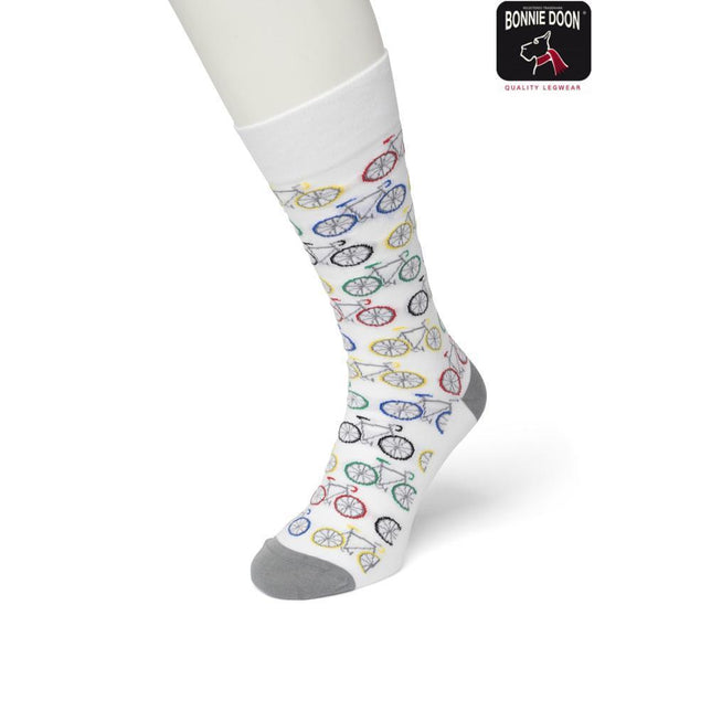 Bonnie Doon Dames &amp; Heren Fantasie Sokken Biker Sock BT992103 - Jambelles