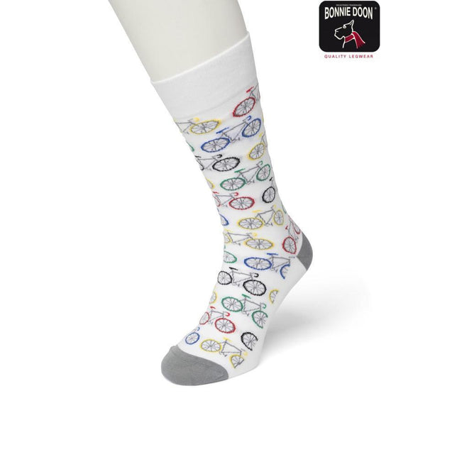 Bonnie Doon Dames &amp; Heren Fantasie Sokken Biker Sock BT992103 - Jambelles