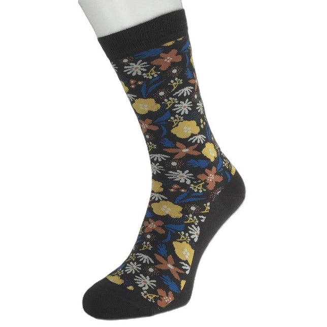 Bonnie Doon Dames &amp; Heren Fantasie Sokken Flower Drop Socks Bp251103 - Jambelles