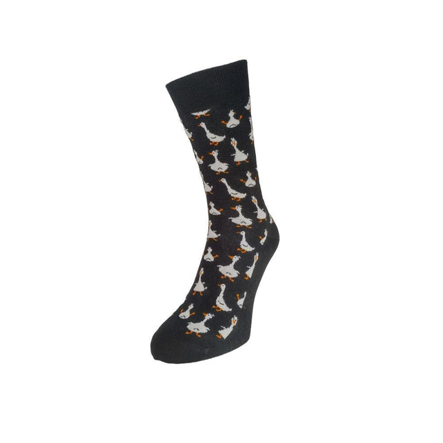 Bonnie Doon Dames &amp; Heren Fantasie Sokken Funny Goose Sock BT992140 - Jambelles