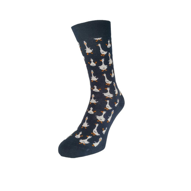 Bonnie Doon Dames &amp; Heren Fantasie Sokken Funny Goose Sock BT992140 - Jambelles
