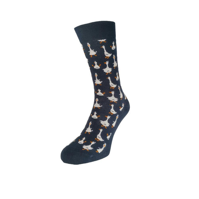 Bonnie Doon Dames &amp; Heren Fantasie Sokken Funny Goose Sock BT992140 - Jambelles