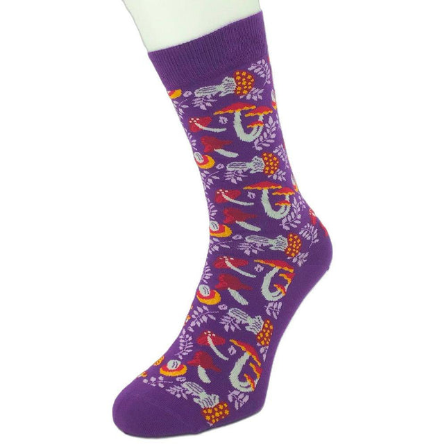 Bonnie Doon Dames &amp; Heren Fantasie Sokken Mushrooms Sock Bp251102 - Jambelles