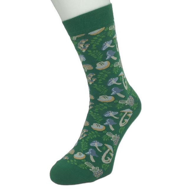 Bonnie Doon Dames &amp; Heren Fantasie Sokken Mushrooms Sock Bp251102 - Jambelles