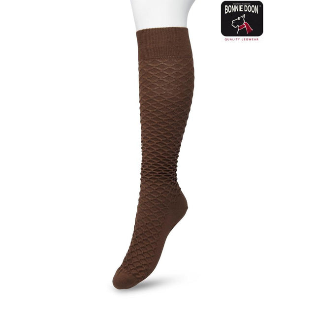 Bonnie Doon Dames Kniekousen Cable Knee-high BP211506 - Jambelles