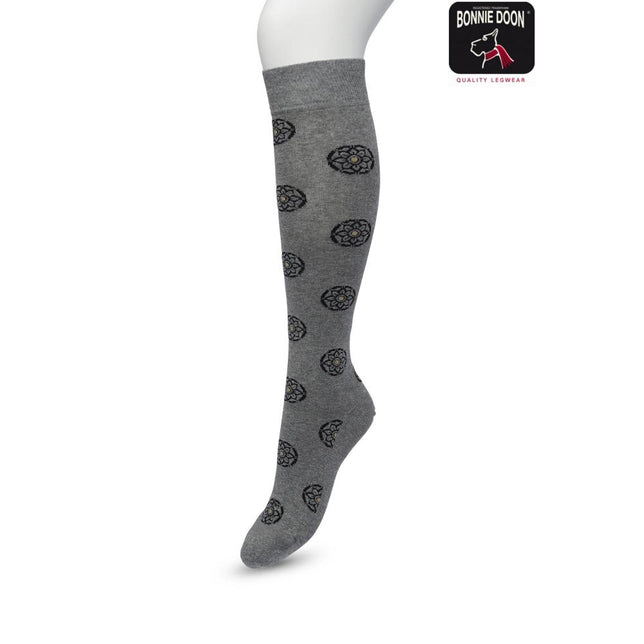 Bonnie Doon Dames Kniekousen Mini Mandala Knee-High BP221702 - Jambelles