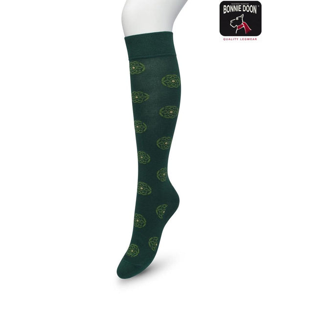 Bonnie Doon Dames Kniekousen Mini Mandala Knee-High BP221702 - Jambelles