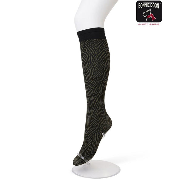 Bonnie Doon Dames Kniekousen Minotauro Knee High BP211509 - Jambelles