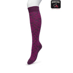 Bonnie Doon Dames Kniekousen Ornament Knee High BP221701 - Jambelles