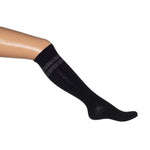 Bonnie Doon Dames Kniekousen Silver Stripe Knee-High BN851513 - Jambelles