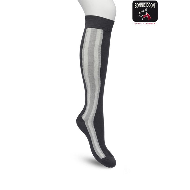 Bonnie Doon Dames Kniekousen Sporty Stripe Knee Sock BP221704 - Jambelles