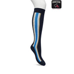 Bonnie Doon Dames Kniekousen Sporty Stripe Knee Sock BP221704 - Jambelles