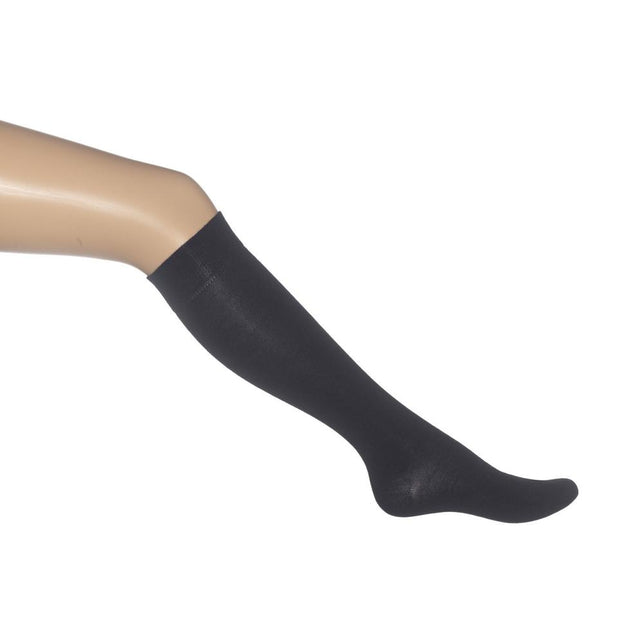 Bonnie Doon Dames Kniekousen Wool/Cotton Knee-High R715011 - Jambelles