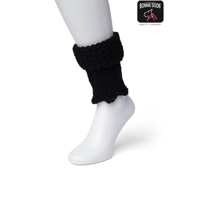 Bonnie Doon Dames Legwarners Honeycomb Boot Top BN351789 - Jambelles