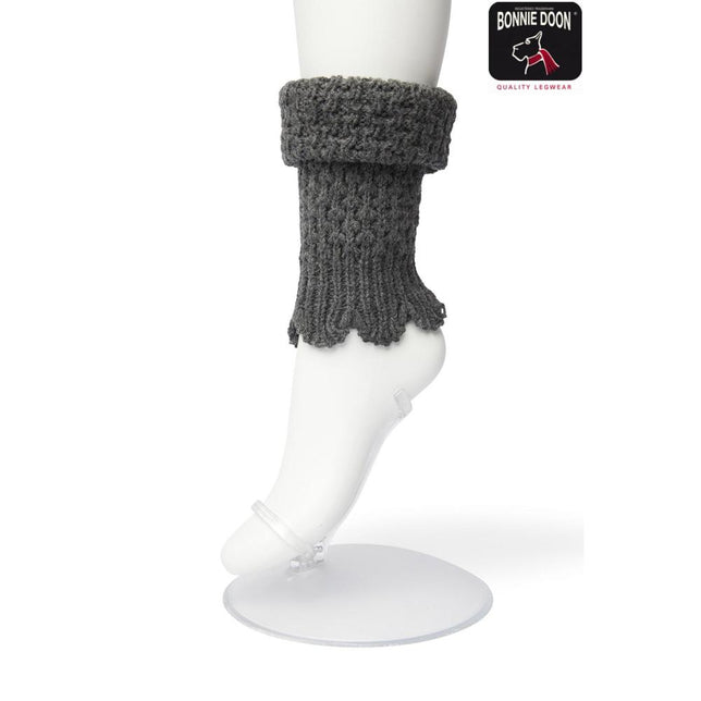 Bonnie Doon Dames Legwarners Honeycomb Boot Top BN351789 - Jambelles
