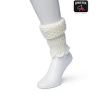 Bonnie Doon Dames Legwarners Honeycomb Boot Top BN351789 - Jambelles