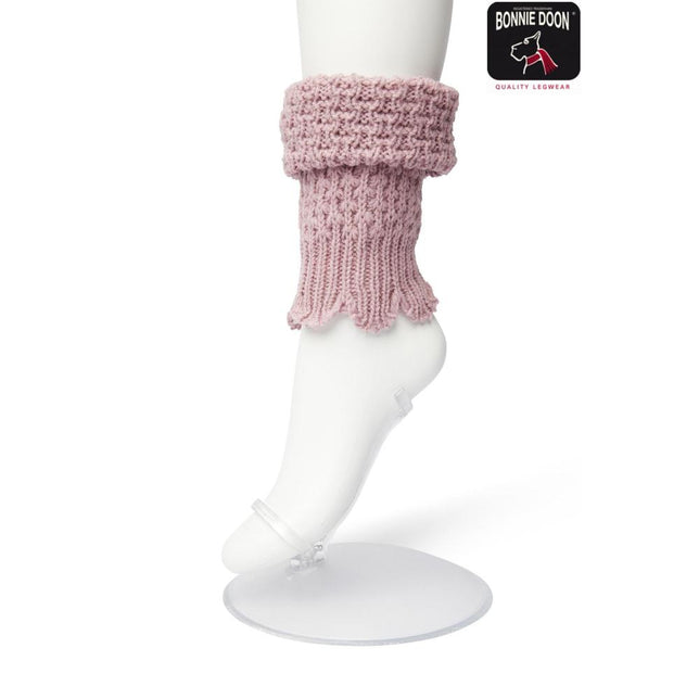 Bonnie Doon Dames Legwarners Honeycomb Boot Top BN351789 - Jambelles