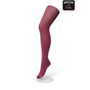 Bonnie Doon damesmaillots Bio Cotton Tights BP051900 in oker, roestbruin, olijfgroen en bordeaux, effen design. - Jambelles