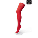 Bonnie Doon damesmaillots Bio Cotton Tights BP051900 in oker, roestbruin, olijfgroen en bordeaux, effen design. - Jambelles