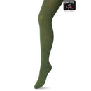 Bonnie Doon damesmaillots Bio Cotton Tights BP051900 in oker, roestbruin, olijfgroen en bordeaux, effen design. - Jambelles