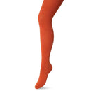 Bonnie Doon damesmaillots Bio Cotton Tights BP051900 in oker, roestbruin, olijfgroen en bordeaux, effen design. - Jambelles