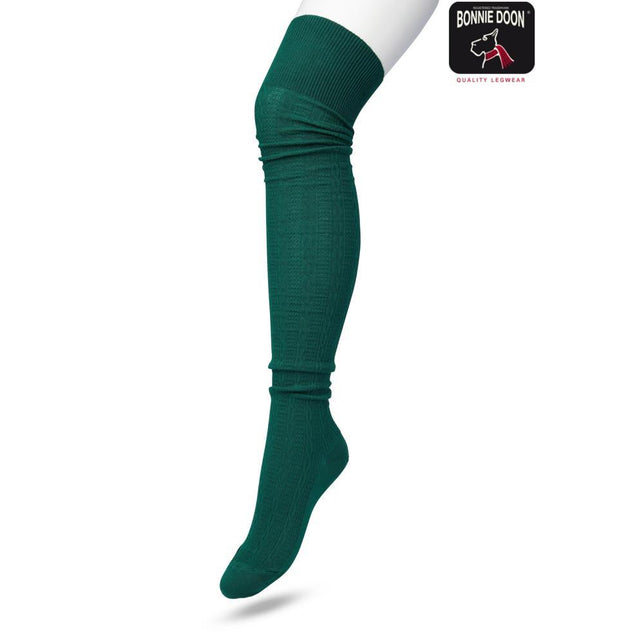 Bonnie Doon Dames Over-Knee Sokken Classic Cable Over Knee Sock P53498 - Jambelles