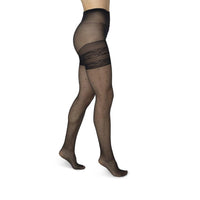 Bonnie Doon Dames Panty Curvy Dots Tights BP051983 - Jambelles