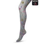 Bonnie Doon Dames Panty Floral Tights BP221906 - Jambelles