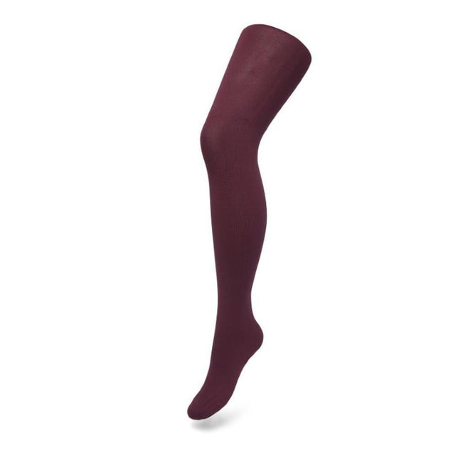 Bonnie Doon Dames Panty Opaque Comfort Tights 40 Wine Bn161911 - Jambelles