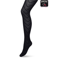 Bonnie Doon Dames Panty ZigZag Tights BP211906 - Jambelles