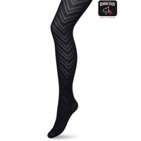 Bonnie Doon Dames Panty ZigZag Tights BP211906 - Jambelles