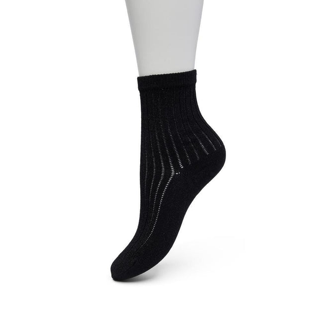 Bonnie Doon Dames Sneakersokken Glitter Rib Sock Bp231404 - Jambelles