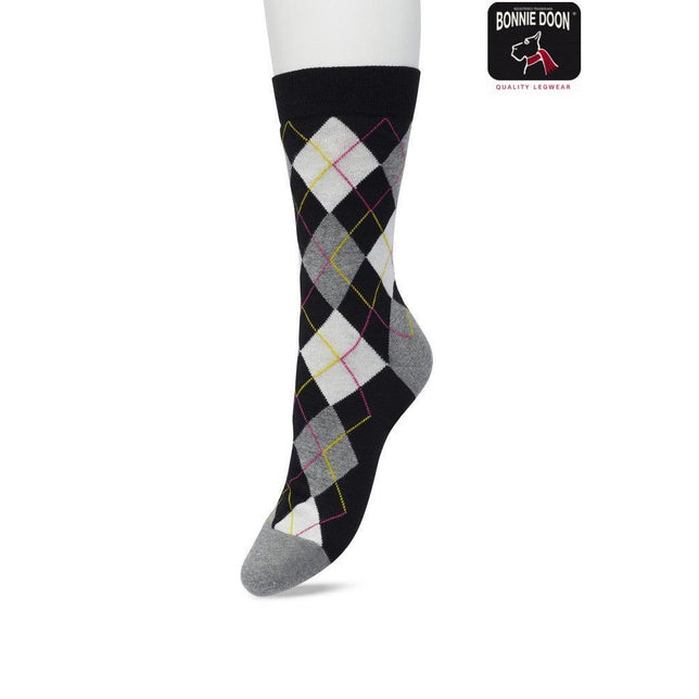Bonnie Doon Dames Sokken Argyle Sock BP211122 - Jambelles