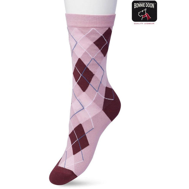 Bonnie Doon Dames Sokken Argyle Sock BP211122 - Jambelles