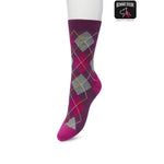 Bonnie Doon Dames Sokken Argyle Sock BP211122 - Jambelles