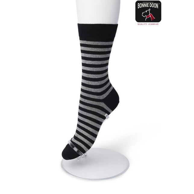 Bonnie Doon Dames Sokken Basic Stripe Sock BD041101 - Jambelles